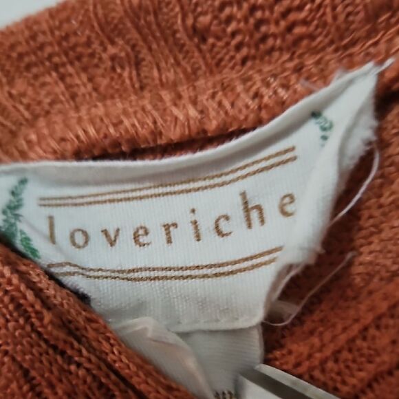 Love Riche Terracotta V-Neck Blouse - Picture 2 of 6